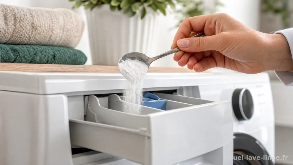 Quand mettre le bicarbonate de soude dans le lave-linge