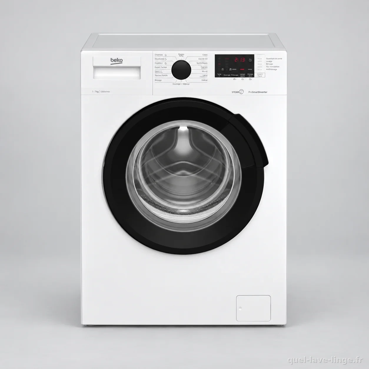 Beko WUV72221BW, packshot studio