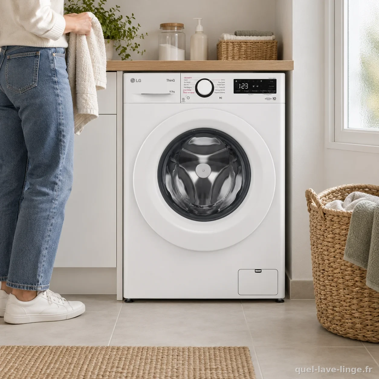 LG F82AV33WHS, mise à l'échelle